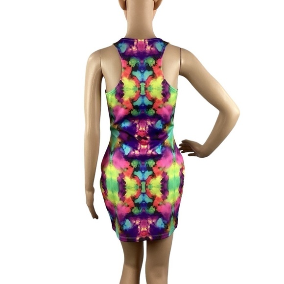 re:named Mini Bodycon Party Club Dress Size M Multicolor - Picture 5 of 7